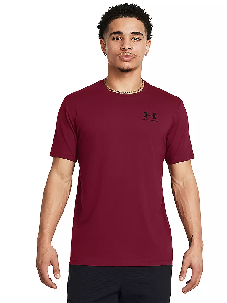 UNDER ARMOUR | Herren T-Shirt UA Sportstyle | dunkelrot