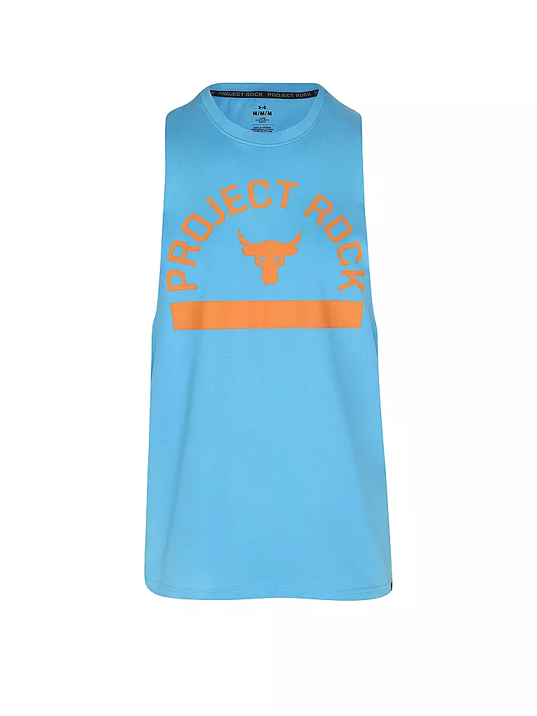 UNDER ARMOUR | Herren Tank UA Project Rock Payoff Graphic | blau