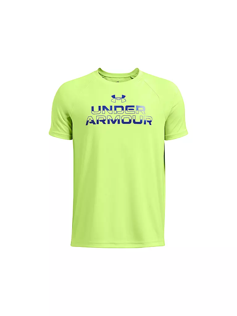 UNDER ARMOUR | Kinder Fitnessshirt UA Tech™ Wordmark | grün