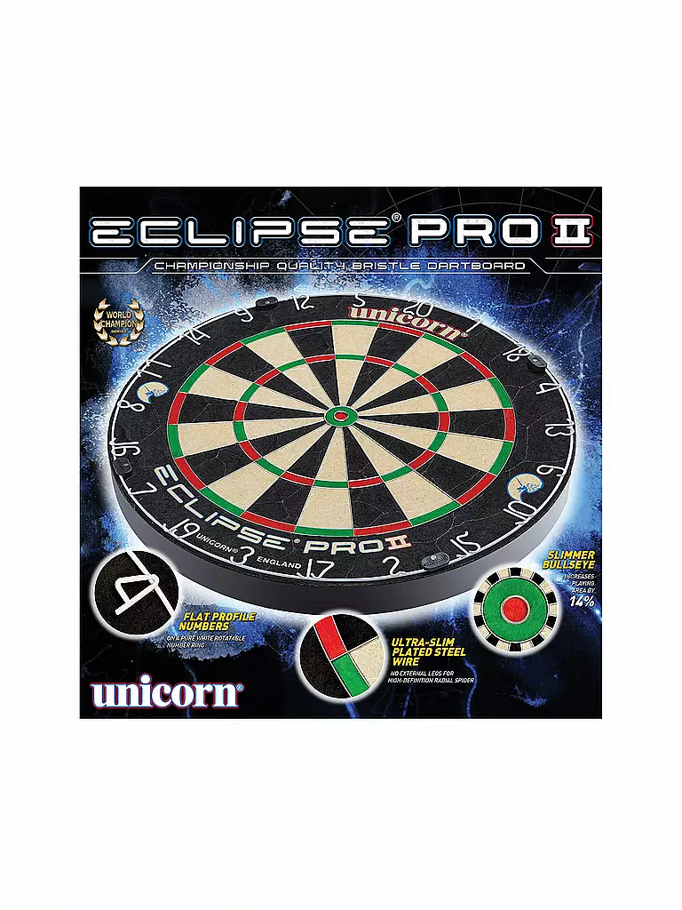 UNICORN | Dartboard Eclipse Pro 2 | bunt