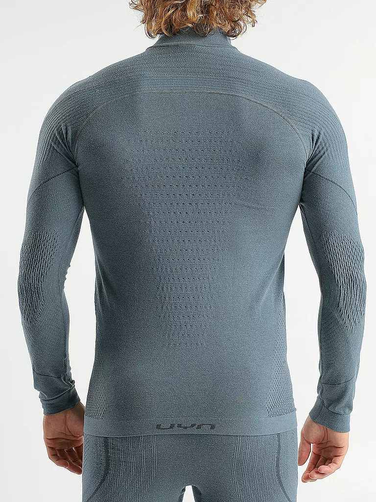 UYN | Herren Funktions Zipshirt Evolutyon Biotech | grau