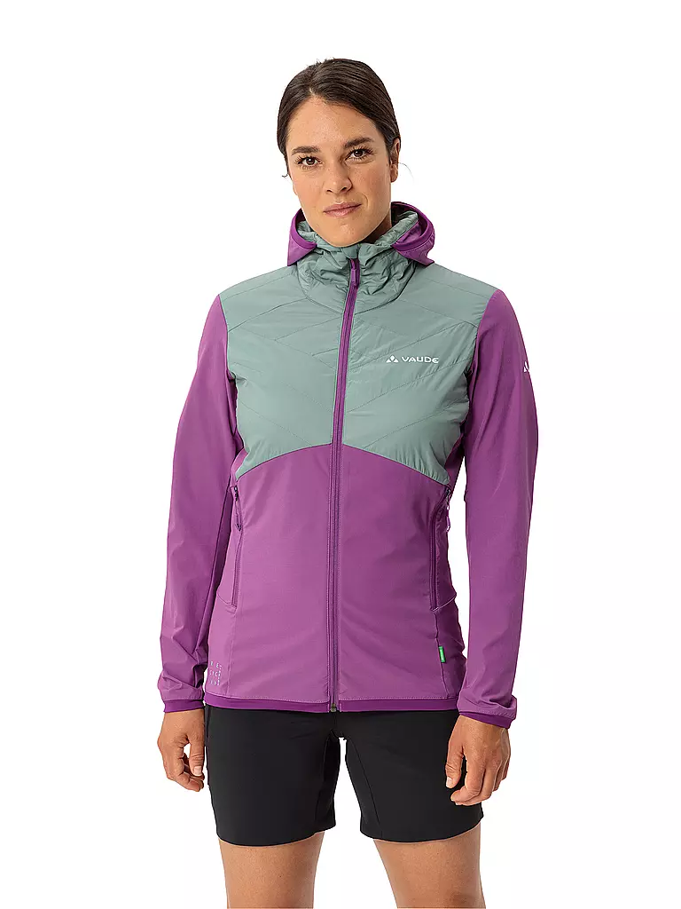 VAUDE | Damen Hybridjacke Brenva Hoodie | lila