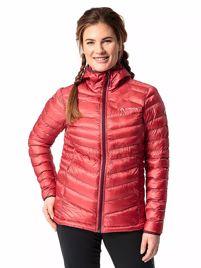 VAUDE | Damen Isolationsjacke Batura Hooded | dunkelrot