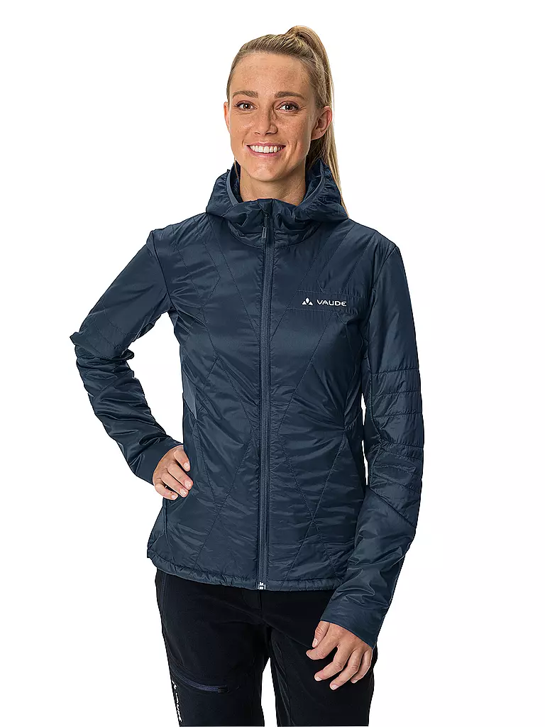 VAUDE | Damen Isolationsjacke Freney V Hoodie | dunkelblau