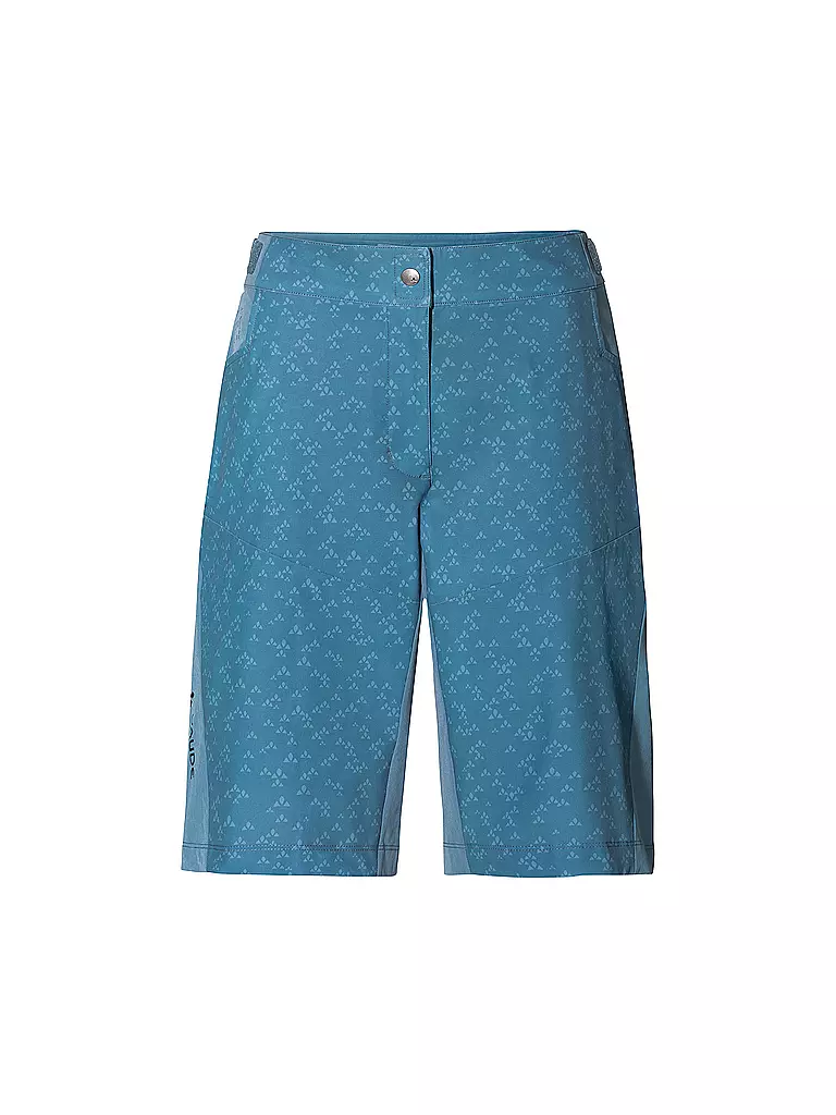 VAUDE | Damen Radshort Ledro Print | hellblau