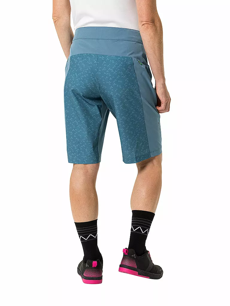 VAUDE | Damen Radshort Ledro Print | hellblau