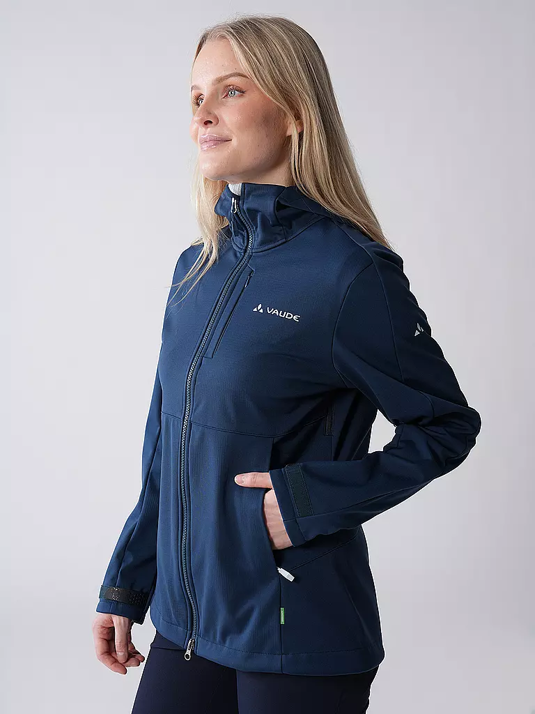 VAUDE | Damen Softshelljacke Elope ll | dunkelblau