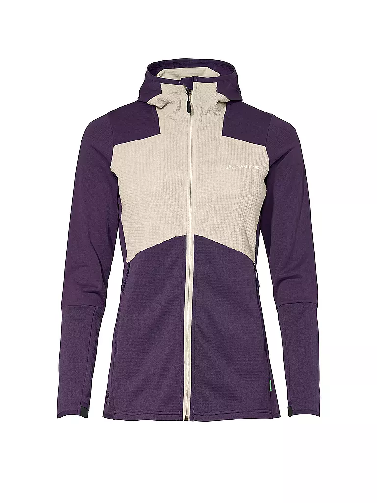 VAUDE | Damen Touren Fleecejacke Monviso Grid Fleece | lila