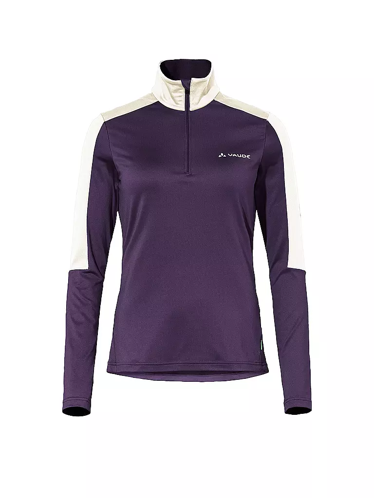 VAUDE | Damen Tourenshirt Livigno mit Zip | lila