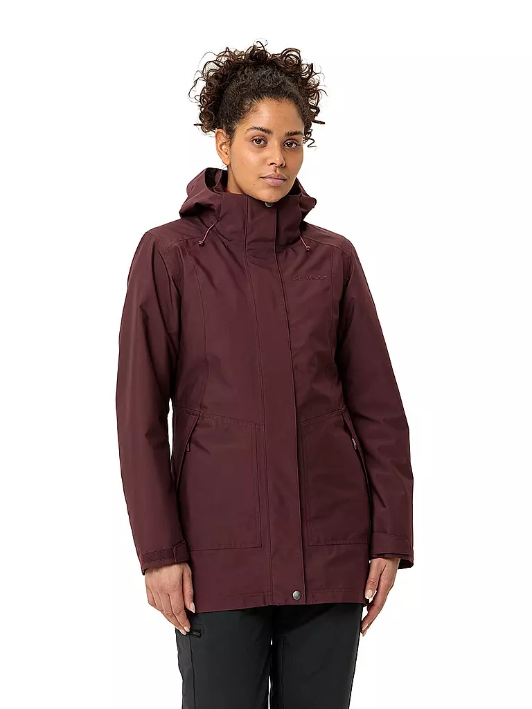 VAUDE | Damen Winterparka 3in1 Hoodie | beere