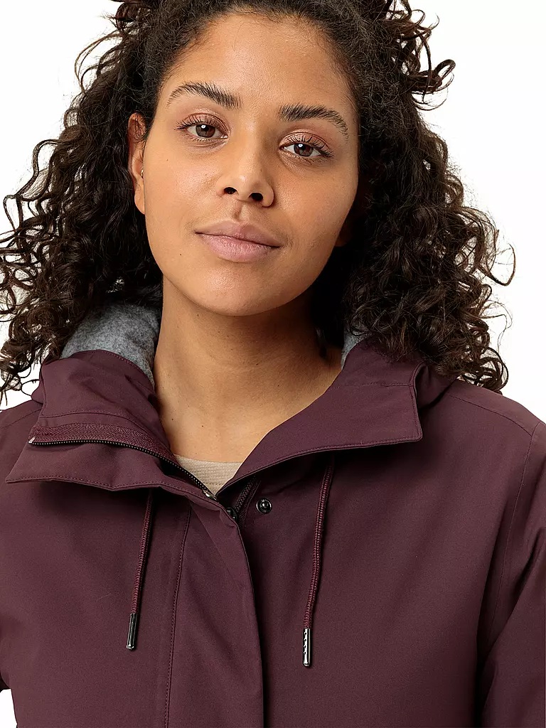 VAUDE | Damen Winterparka Coreway PL Hoodie | braun