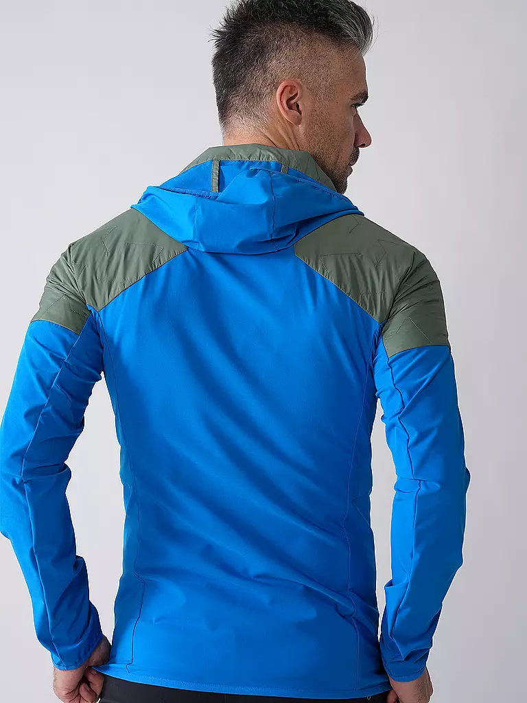 VAUDE | Herren Hybridjacke Brenva Hoodie | blau