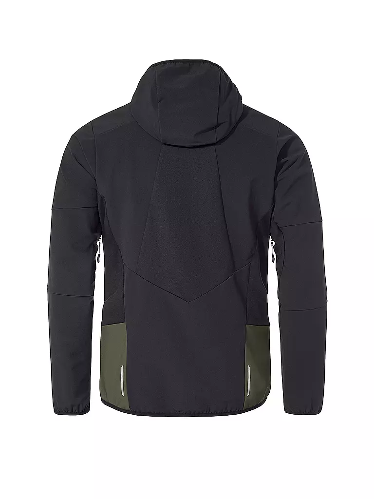 VAUDE | Herren Softshelljacke Larice  Hoodie | dunkelrot