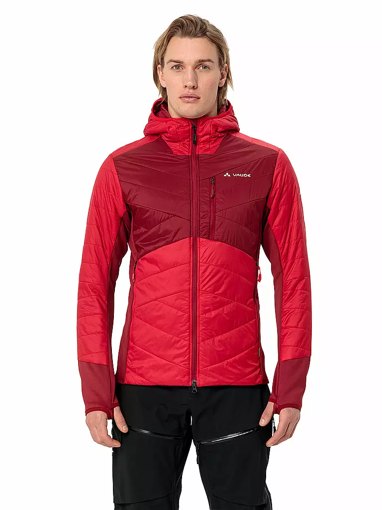 VAUDE | Herren Touren Isojacke Sesvenna  | dunkelrot