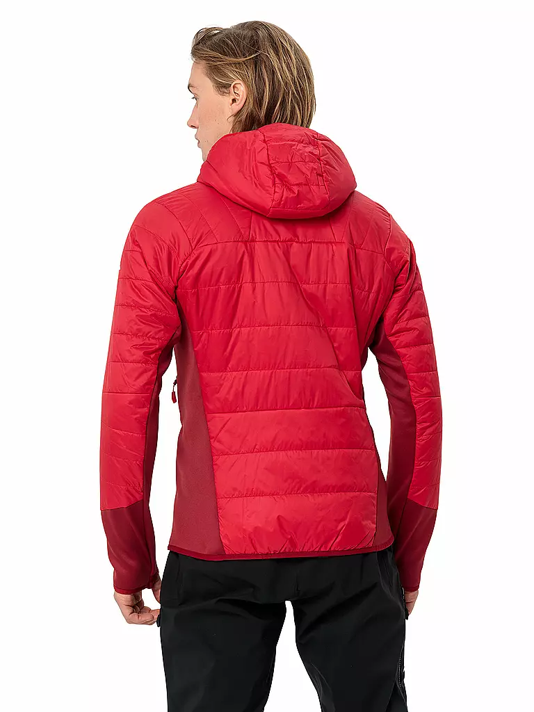 VAUDE | Herren Touren Isojacke Sesvenna Hoodie | dunkelrot