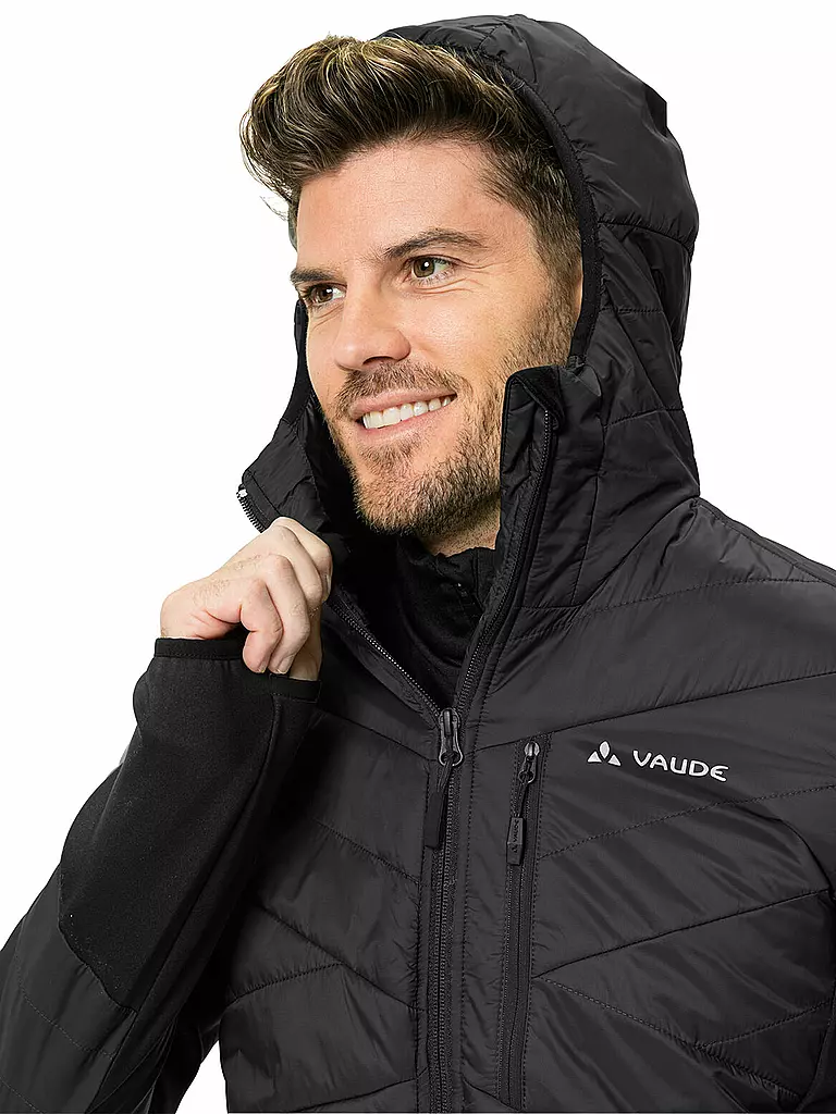 VAUDE | Herren Touren Isojacke Sesvenna Hoodie | schwarz