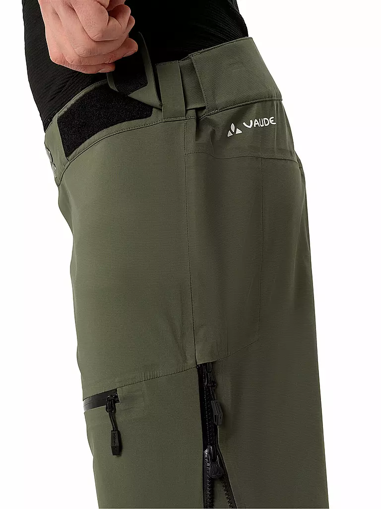 VAUDE | Herren Tourenhose Monviso 3-Lagen | olive