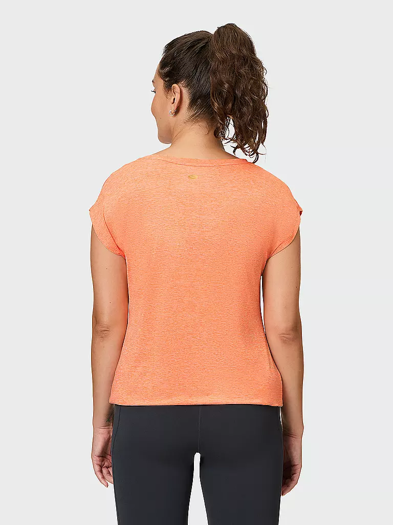 VENICE BEACH |  Damen Fitnessshirt Wonder | orange