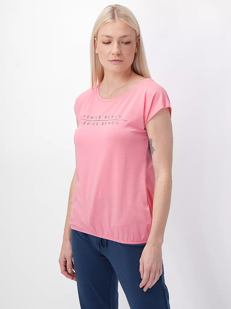 VENICE BEACH | Damen Fitnessshirt Wonder | koralle