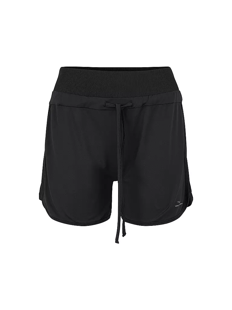 VENICE BEACH | Damen Fitnessshort Kris | schwarz