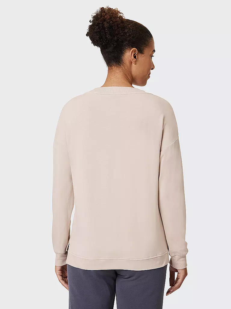 VENICE BEACH | Damen Fitnesssweater Maliyah | creme