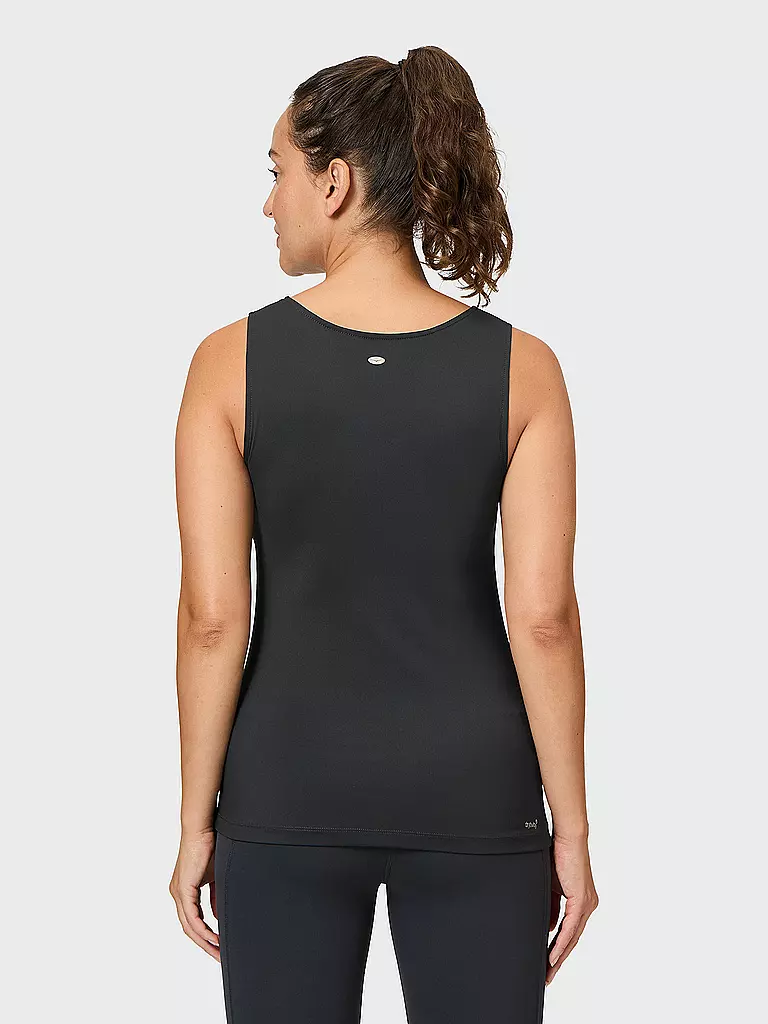 VENICE BEACH | Damen Fitnesstank Enny | schwarz