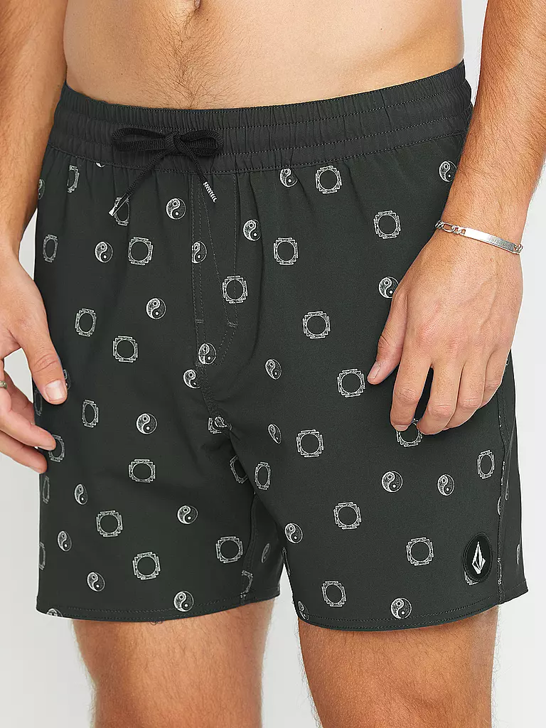 VOLCOM | Herren Badeshort Lido Print Trunk 16 | olive