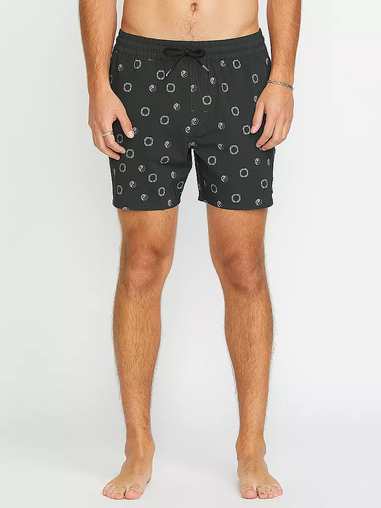 VOLCOM | Herren Badeshort Lido Print Trunk 16 | grau