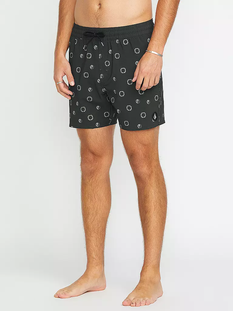 VOLCOM | Herren Badeshort Lido Print Trunk 16 | grau