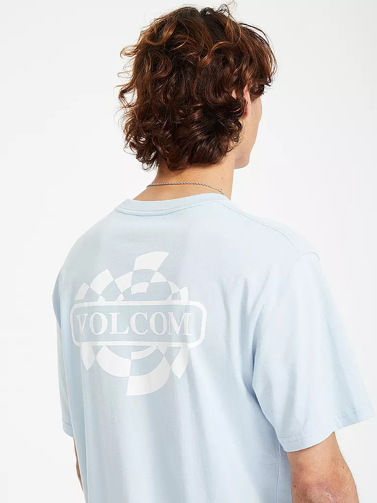 VOLCOM | Herren Beachshirt Startlog BSC | hellblau