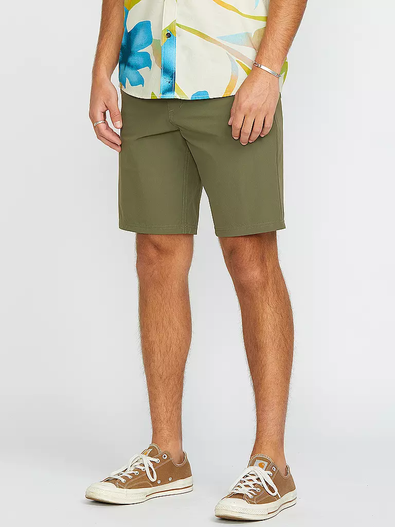 VOLCOM | Herren Beachshort Frickin Cross Shred 20 | olive