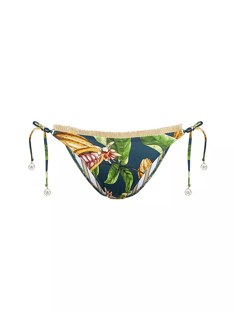 WATERCULT | Damen Bikinihose Cocoa Tropics | grün