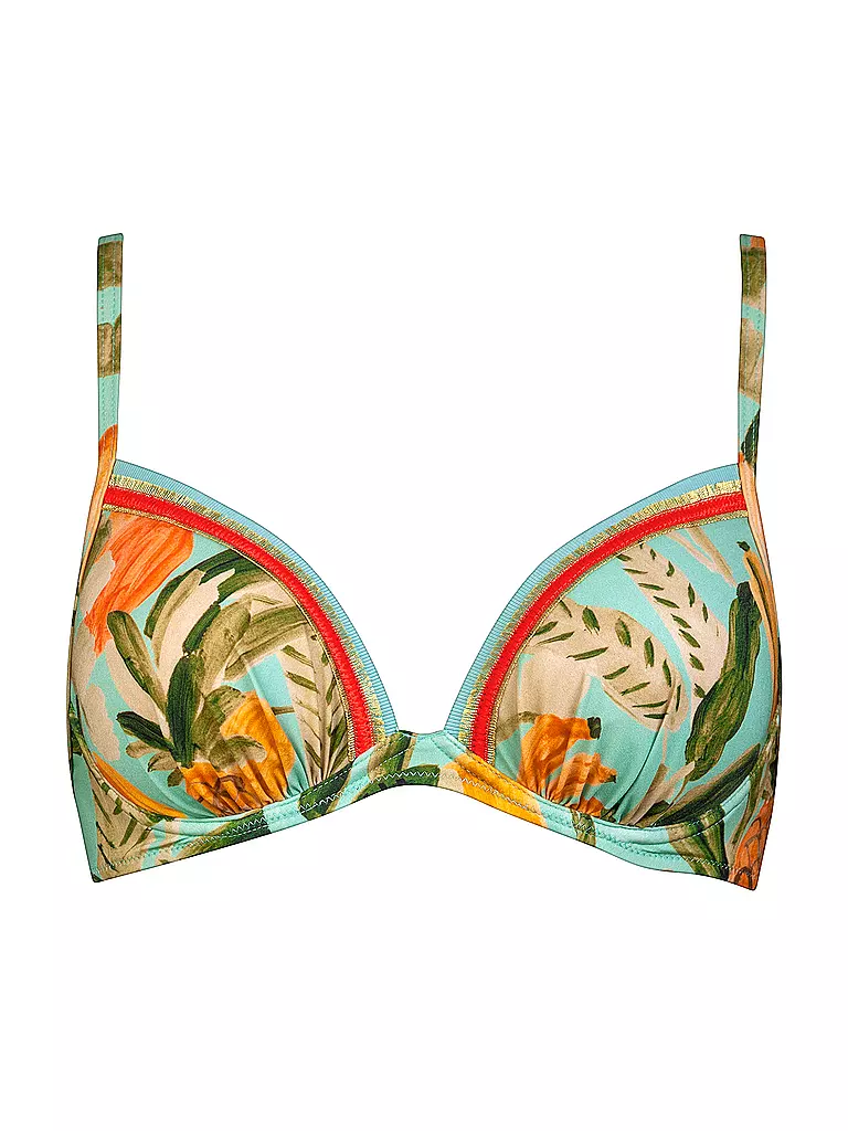 WATERCULT | Damen Bikinioberteil Paradise Fruits | mint