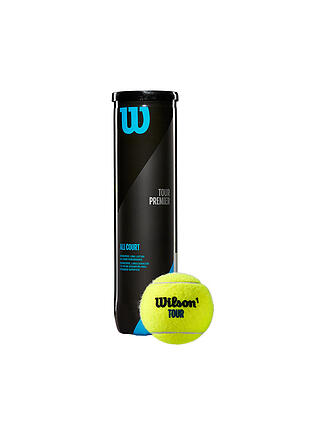 WILSON | Tennisbälle Tour Premier All Court 4er Dose