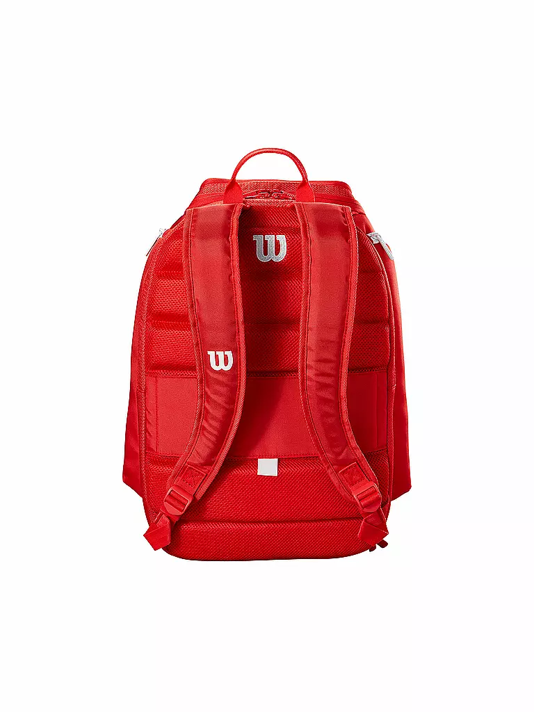 WILSON | Tennisrucksack Super Tour Red Collection | rot